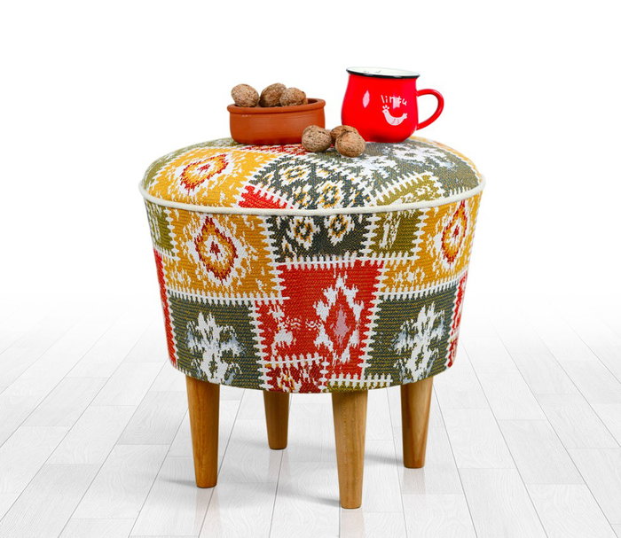 Atelier Del Sofa Puf Bohemio Multicolor Atelier Del Sofa Puf Bohemio Multicolor
